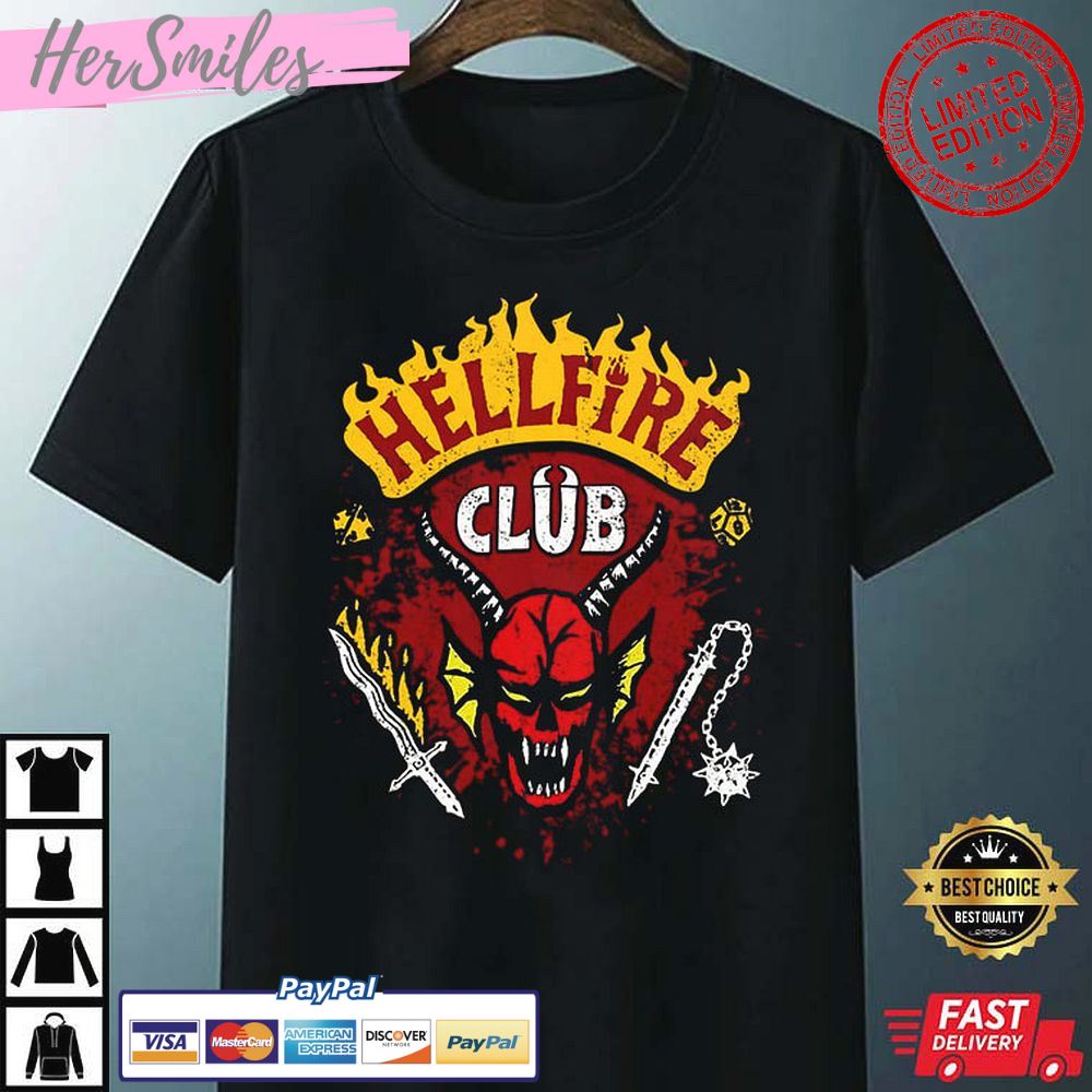 Hellfire Club, Stranger Things Season 4 Gift For Fan Shirt