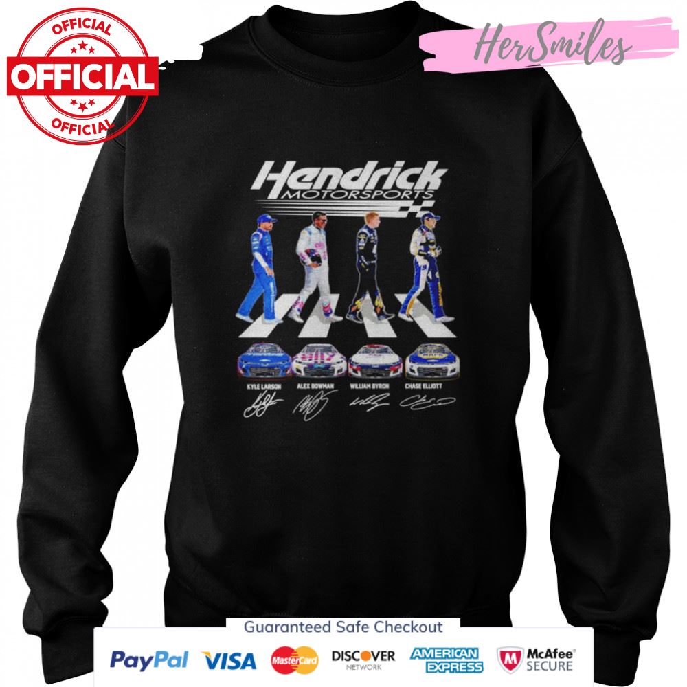 Hendrick Motorsports Abbey Road Signatures shirt