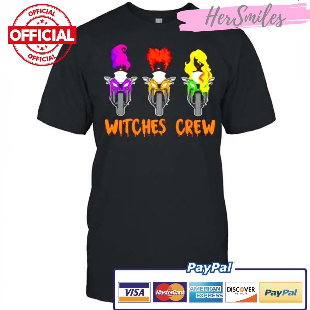 Hocus Pocus superbike witches crew Halloween shirt