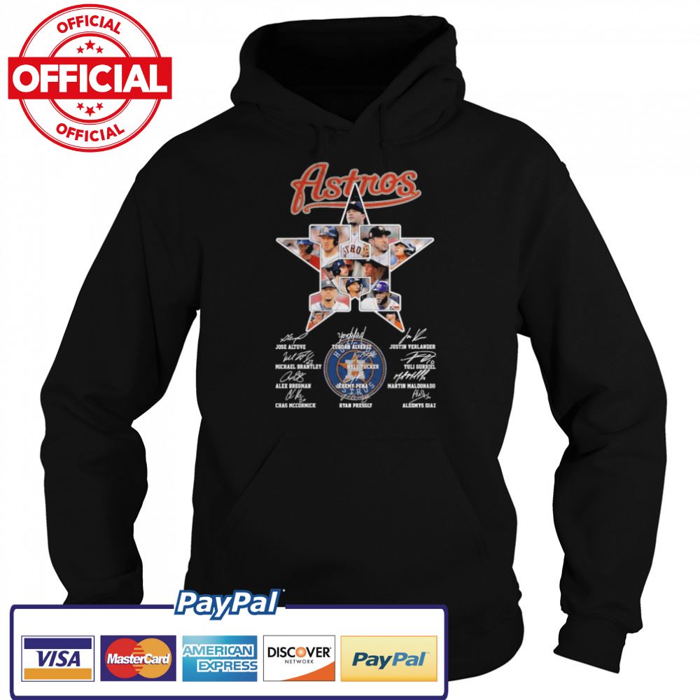 Houston Astros Team Baseball Jose Altuve Yordan Alvarez signatures shirt Houston Astros Team Baseball Jose Altuve Yordan Alvarez signatures shirt