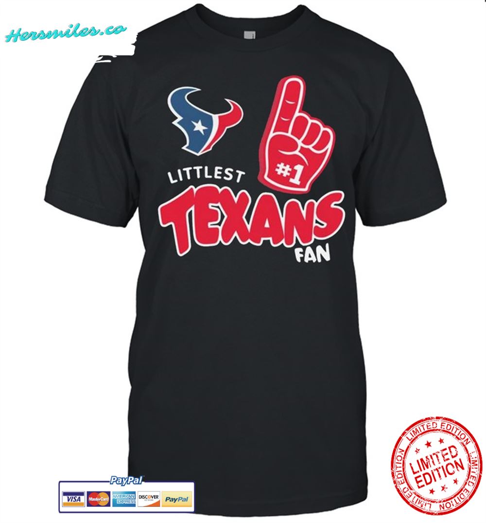 Houston Texans infant littlest fan shirt