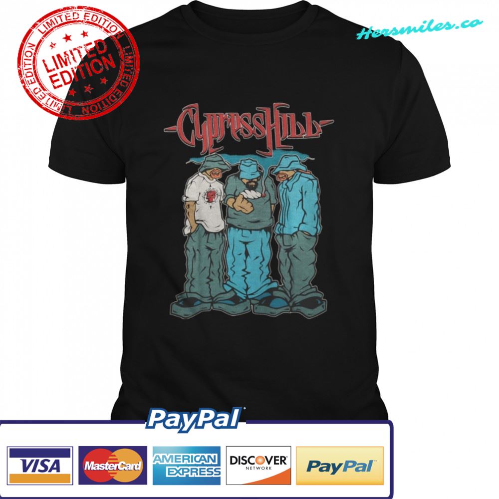 Illustration Cypress Hill Group shirt