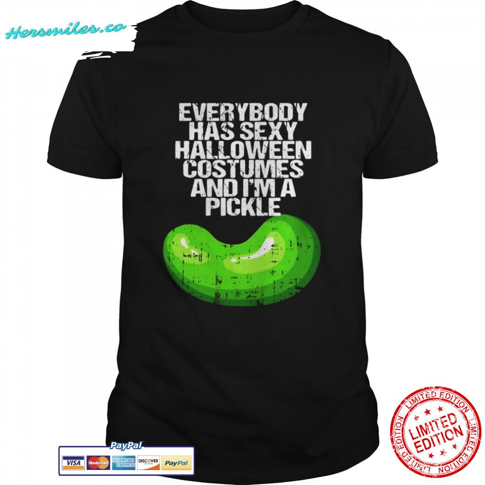 I’m A Pickle Costume Funny Easy Fruits Halloween T-shirt