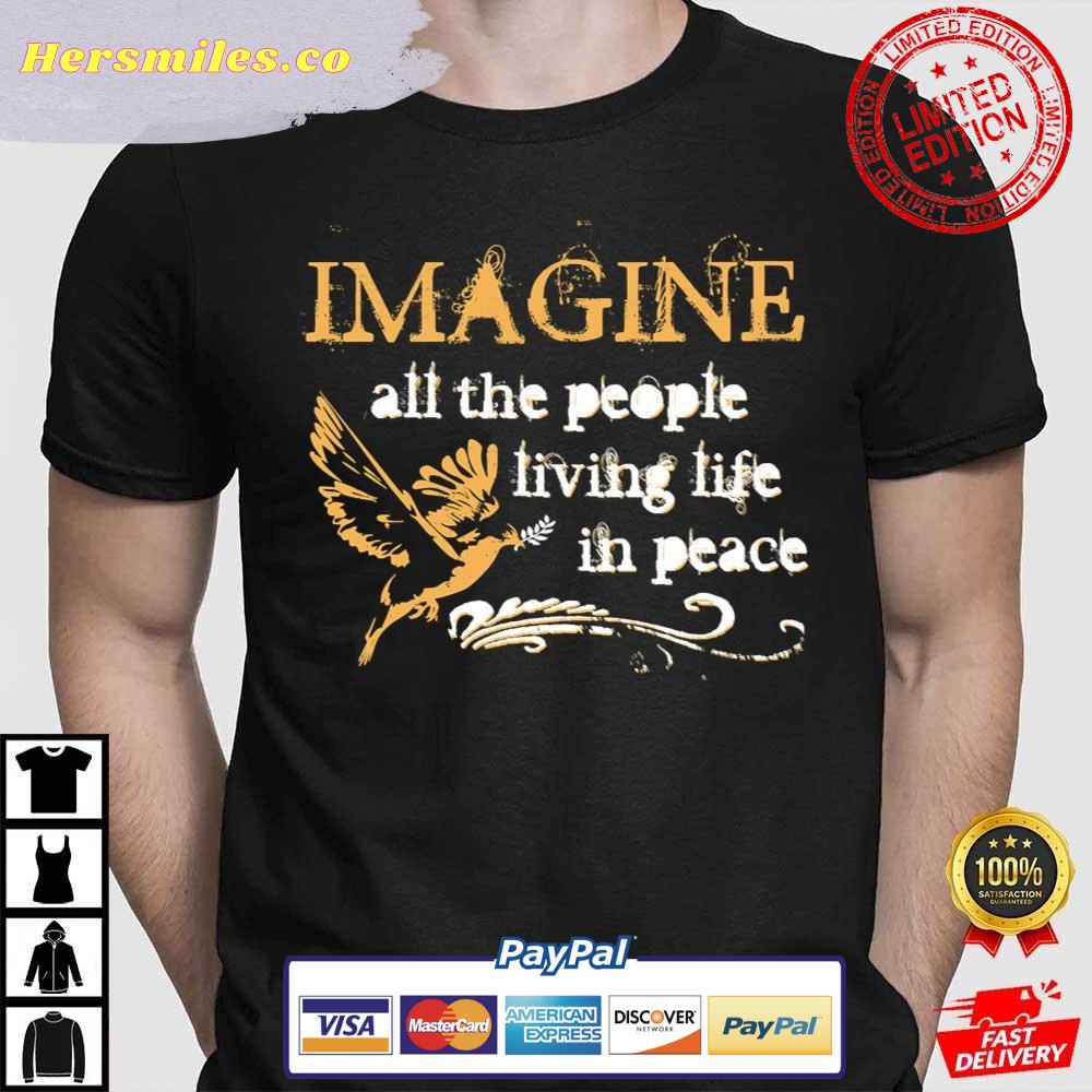Imagine Support Ukraine T-Shirt