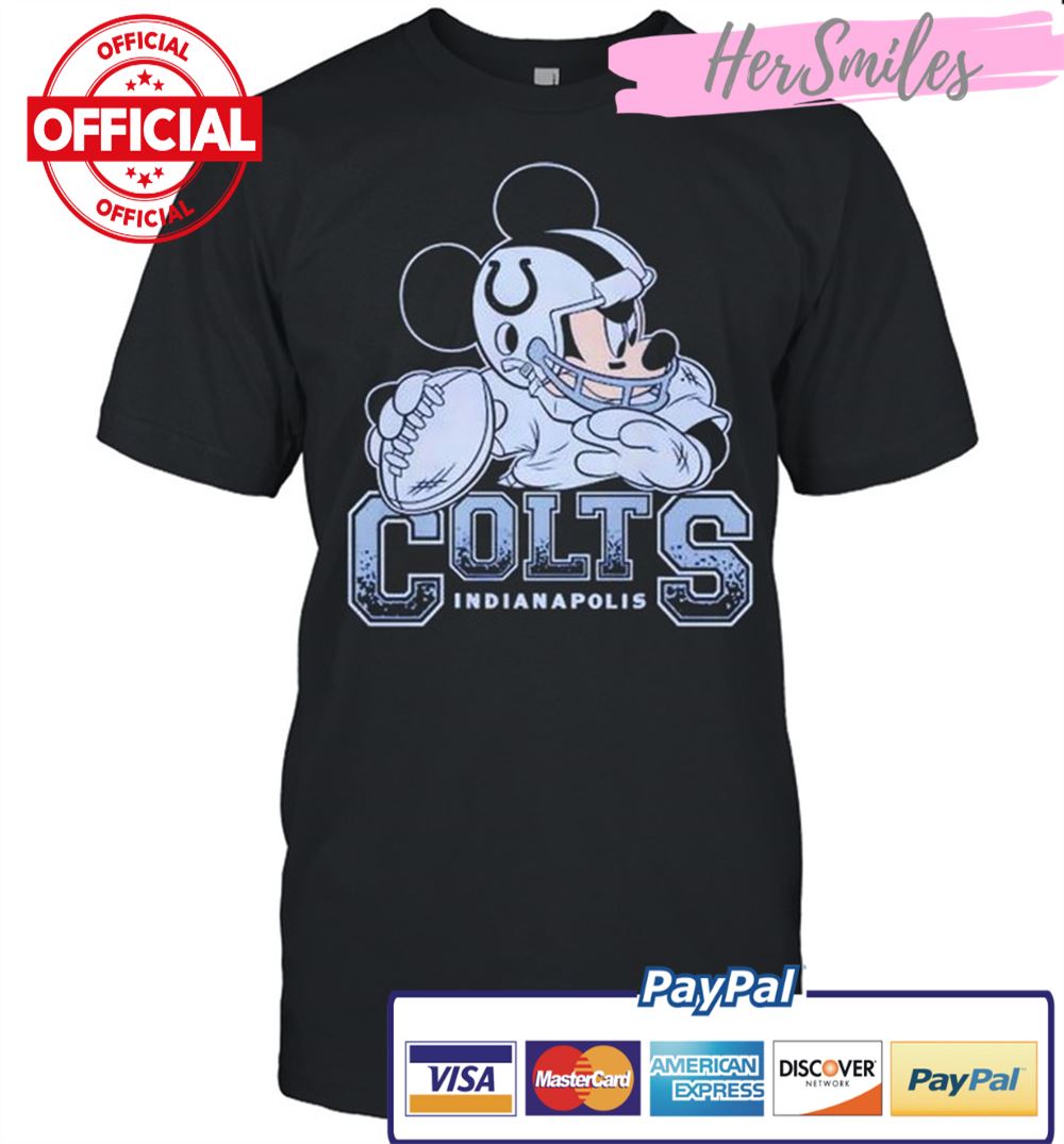 Indianapolis Colts Junk Food Disney Mickey shirt