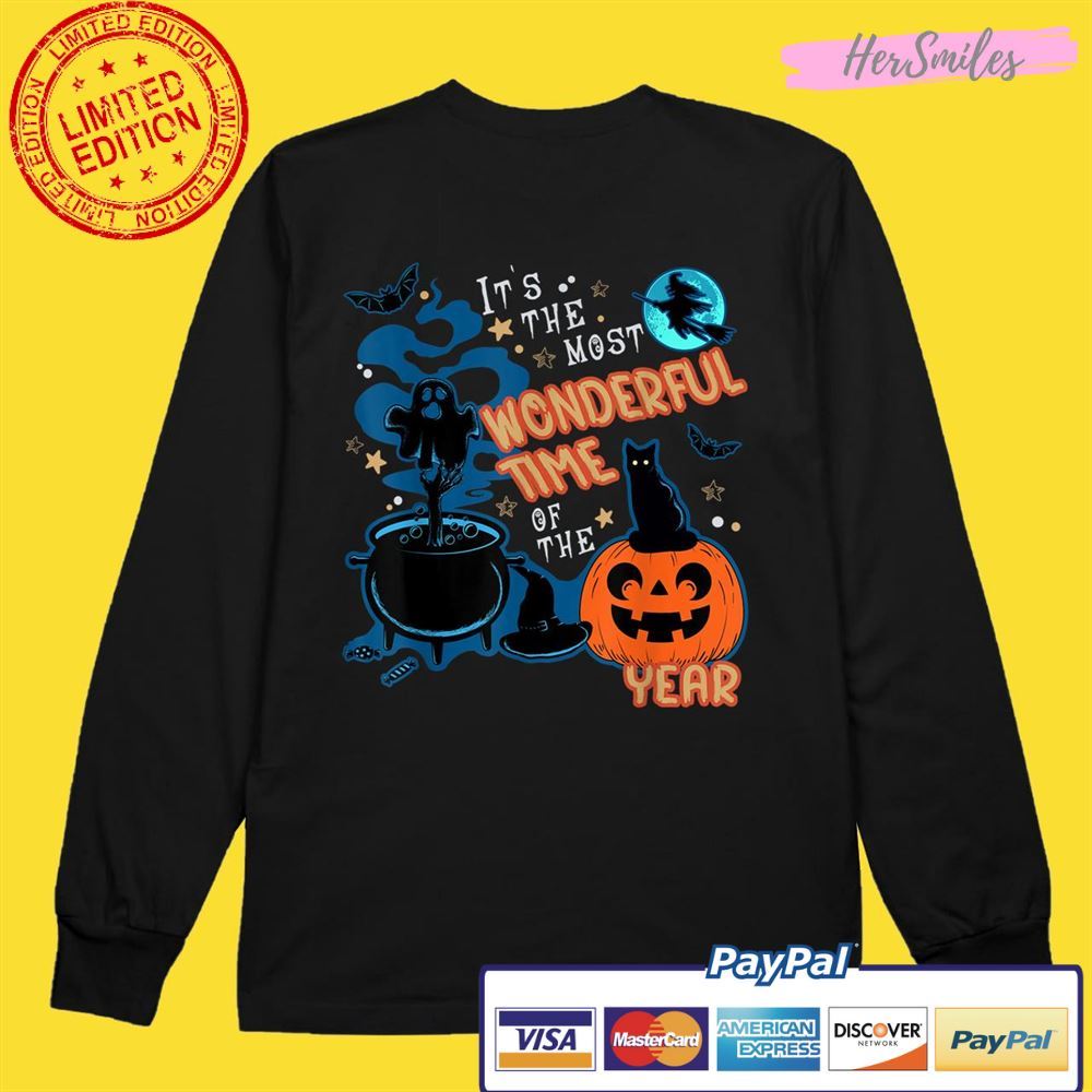 It’s the Most Wonderful Time of the Year Halloween Vintage Unisex T-Shirt