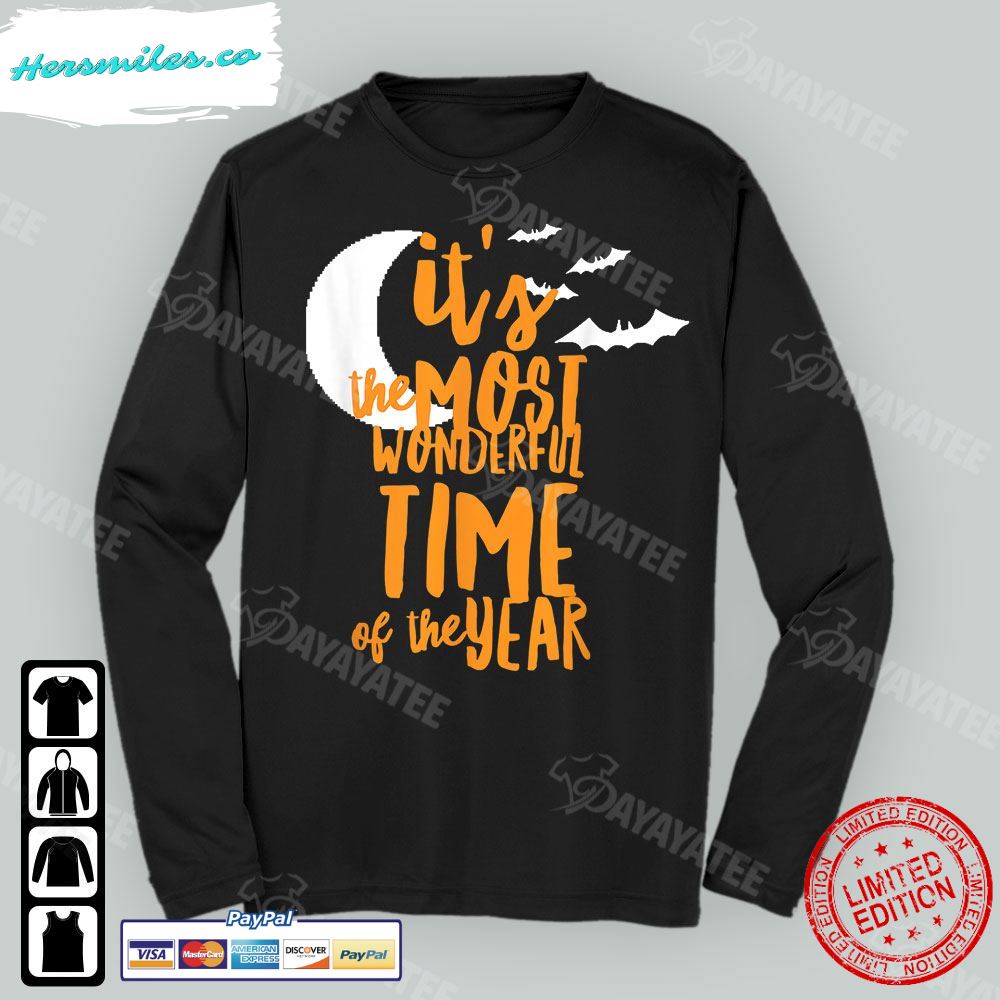 It’S The Most Wonderful Time Of The Year Shirt Halloween T-Shirt