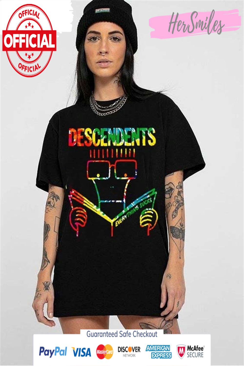 Jason Van Tatenhove Descendants Everything Sucks T-shirt Jason Van Tatenhove Descendants Everything Sucks T-shirt
