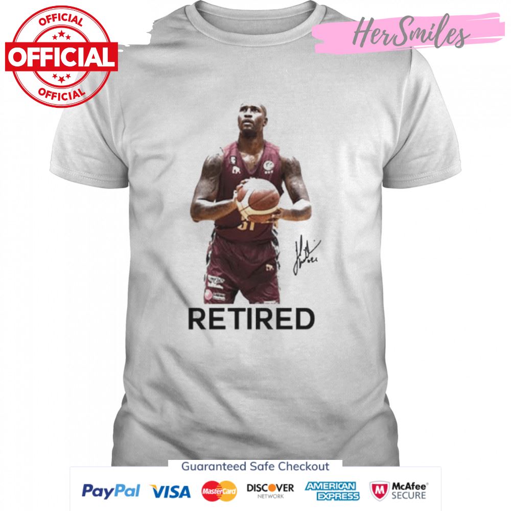 Jawad williams retired nba signature shirt Jawad williams retired nba signature shirt