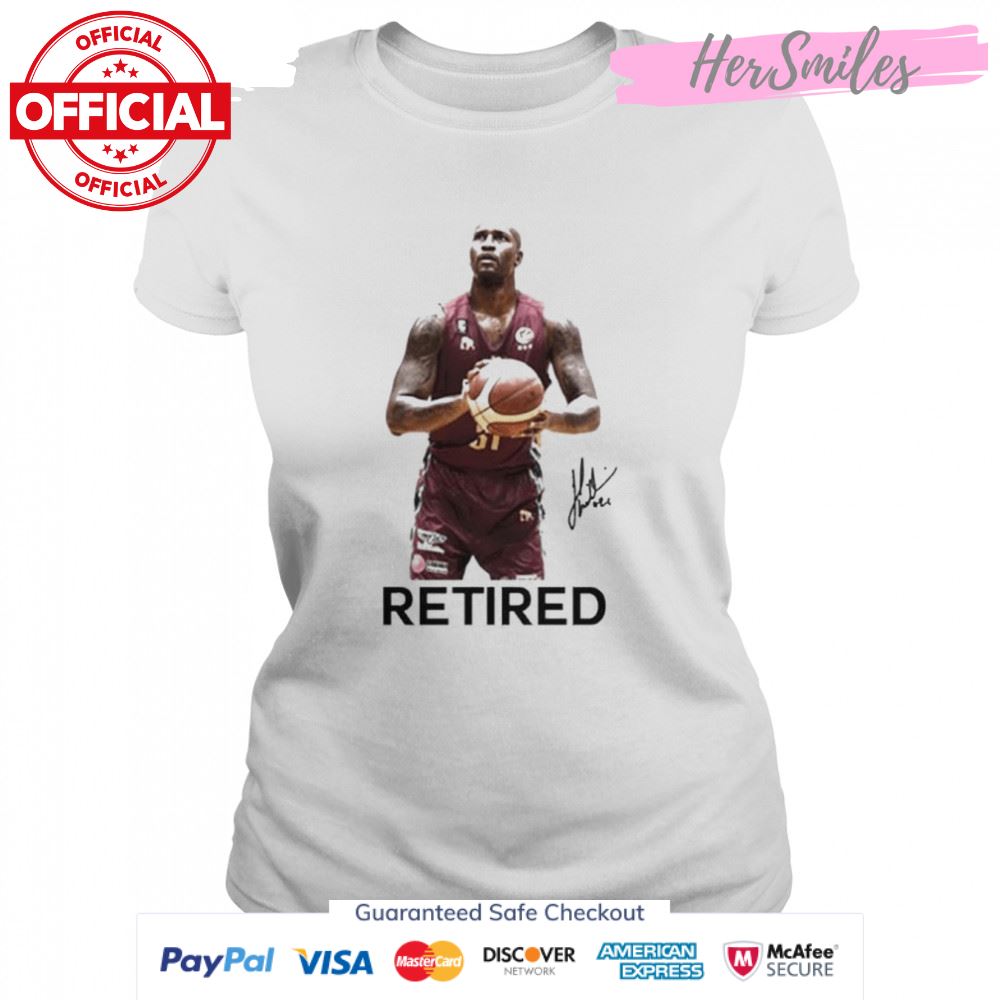Jawad williams retired nba signature shirt Jawad williams retired nba signature shirt