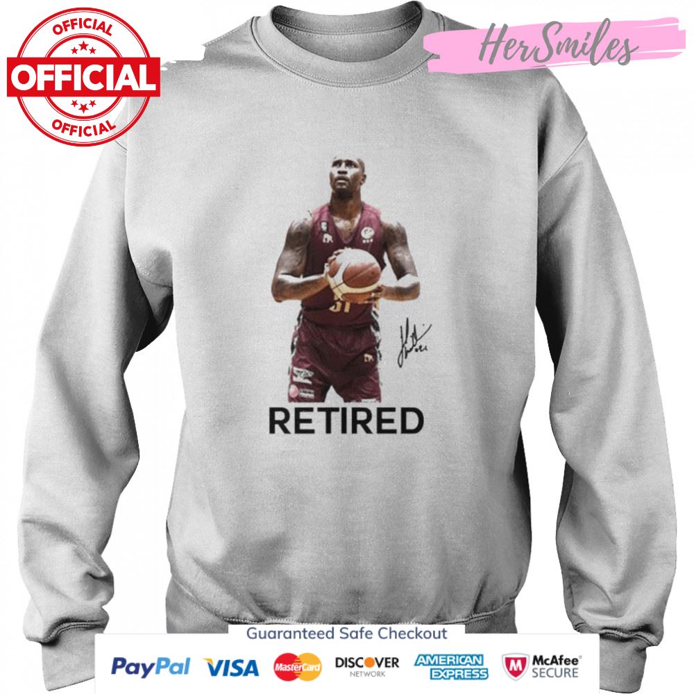 Jawad williams retired nba signature shirt Jawad williams retired nba signature shirt