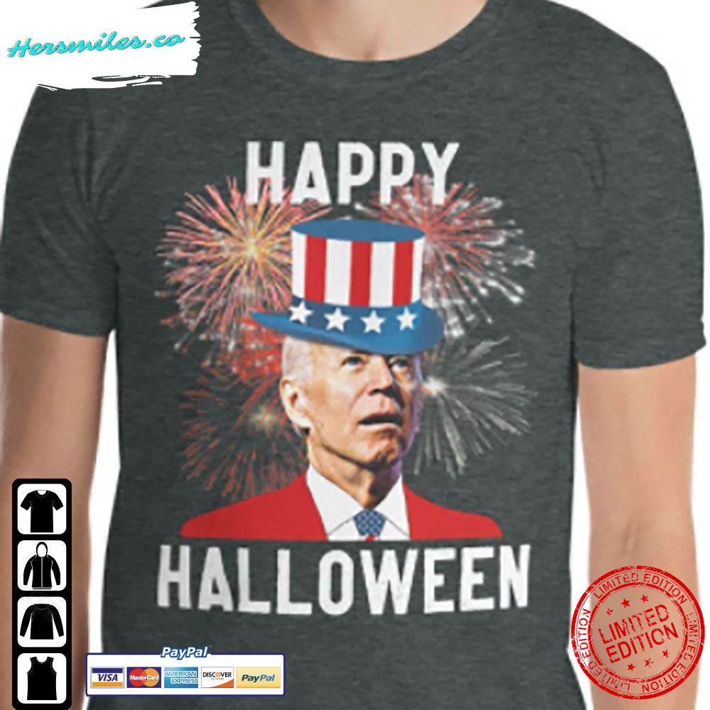 Joe Biden Happy Halloween Shirt 4Th Of July T-Shirt