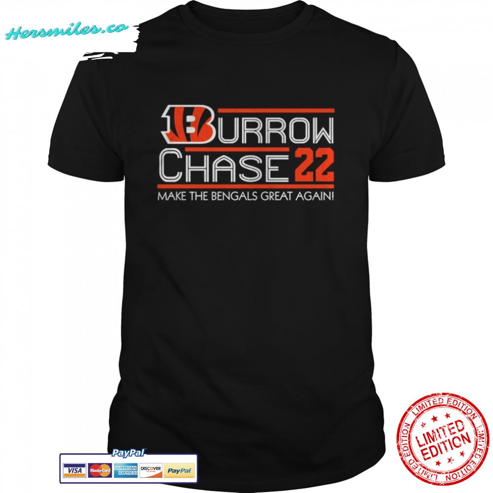 joe Burrow Ja’Marr Chase 2022 Cincinnati Bengals shirt