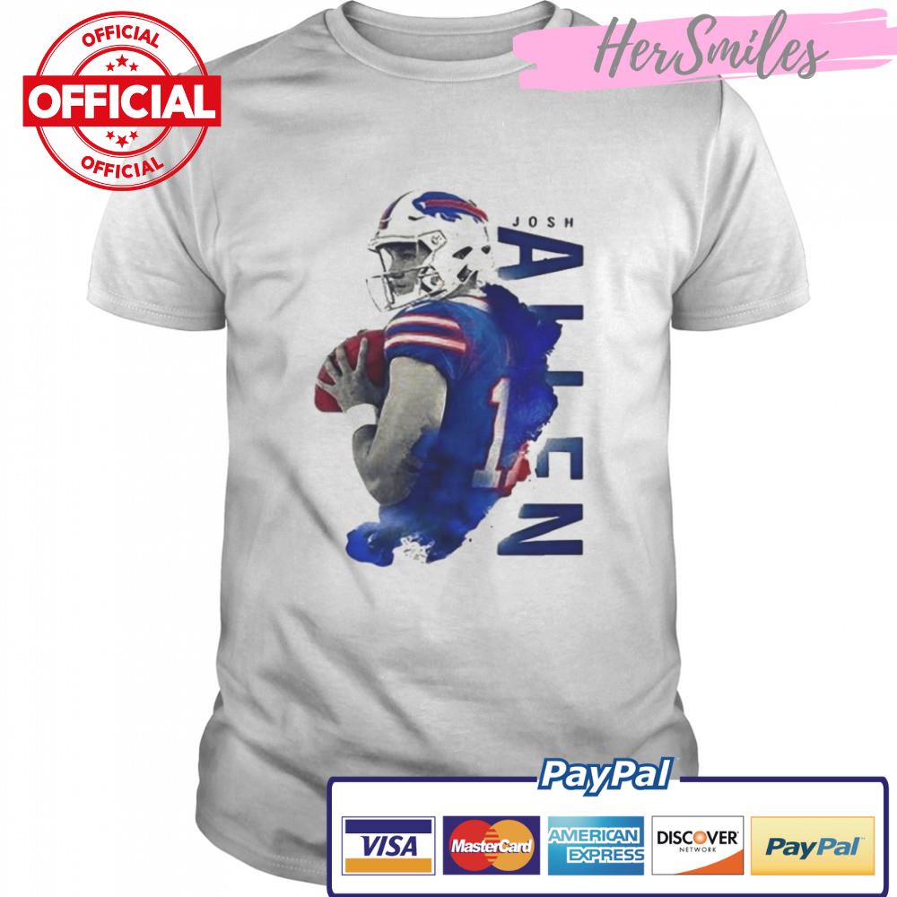 Josh Allen 17 Buffalo Bills Football shirt