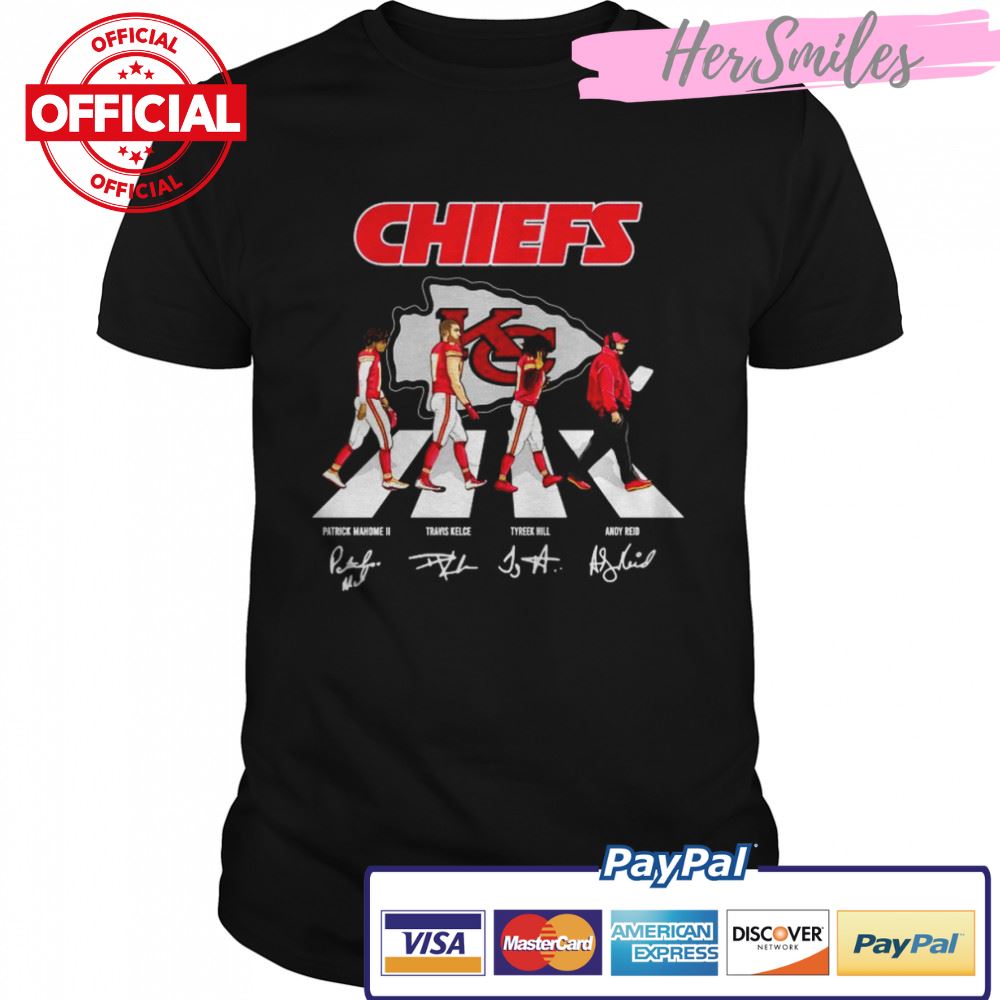 chiefs abbey road shirt