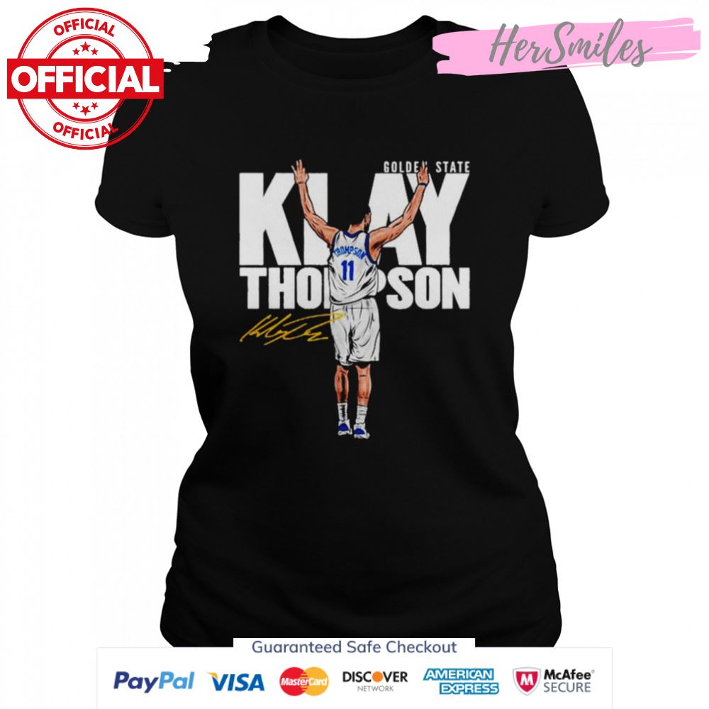 Klay Thompson Golden State Basketball signature unisex T-shirt