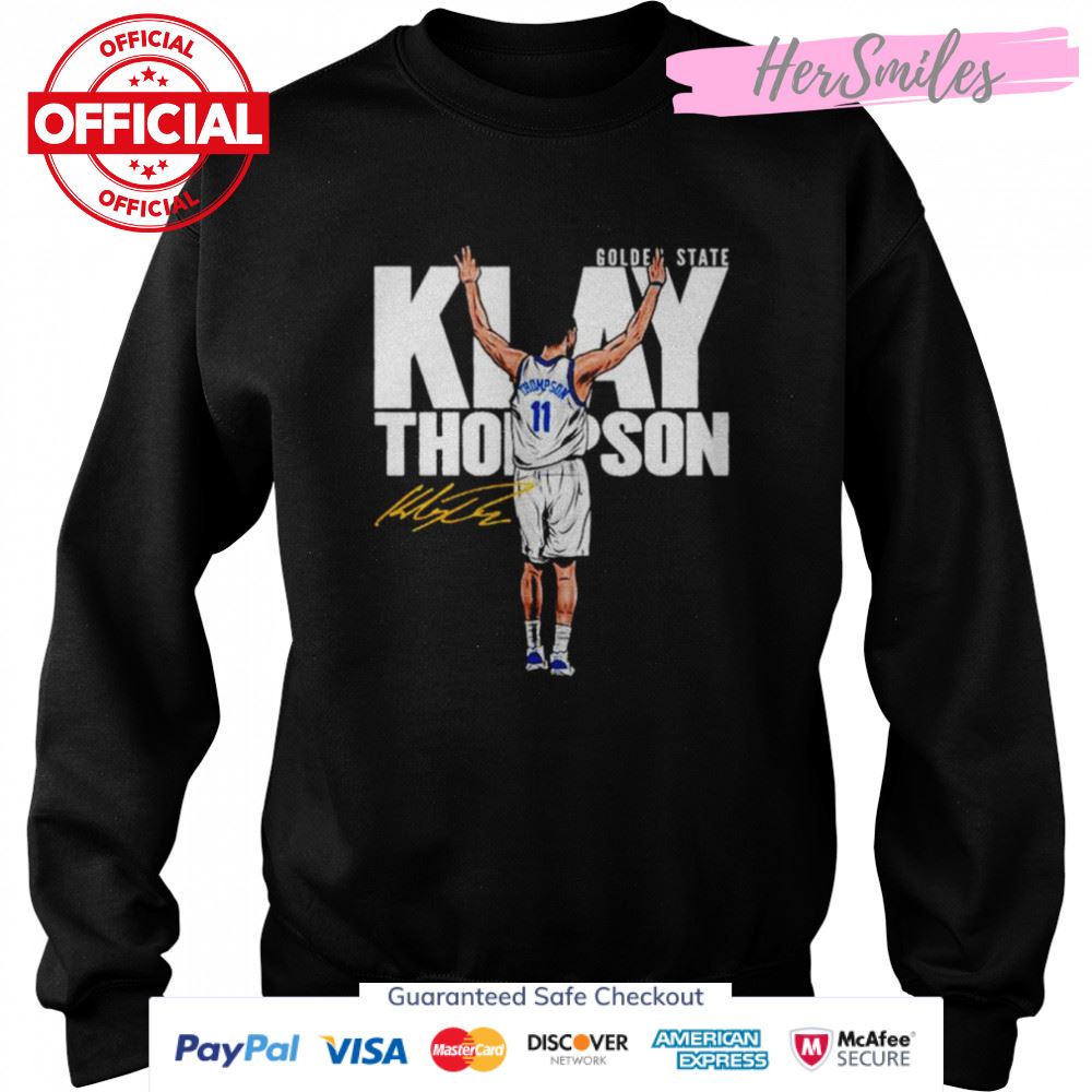 Klay Thompson Golden State Basketball signature unisex T-shirt Klay Thompson Golden State Basketball signature unisex T-shirt