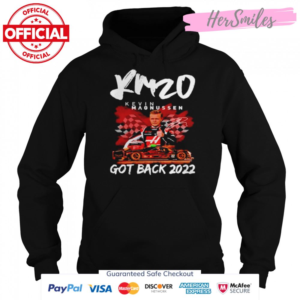 KM20 Kevin Magnussen Got Back Signatures Shirt KM20 Kevin Magnussen Got Back Signatures Shirt