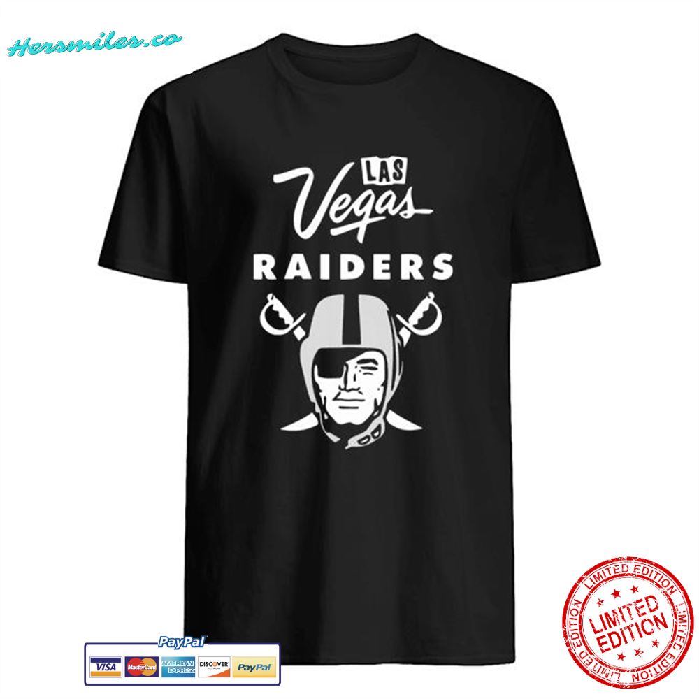 Las vegas raiders football logo shirt