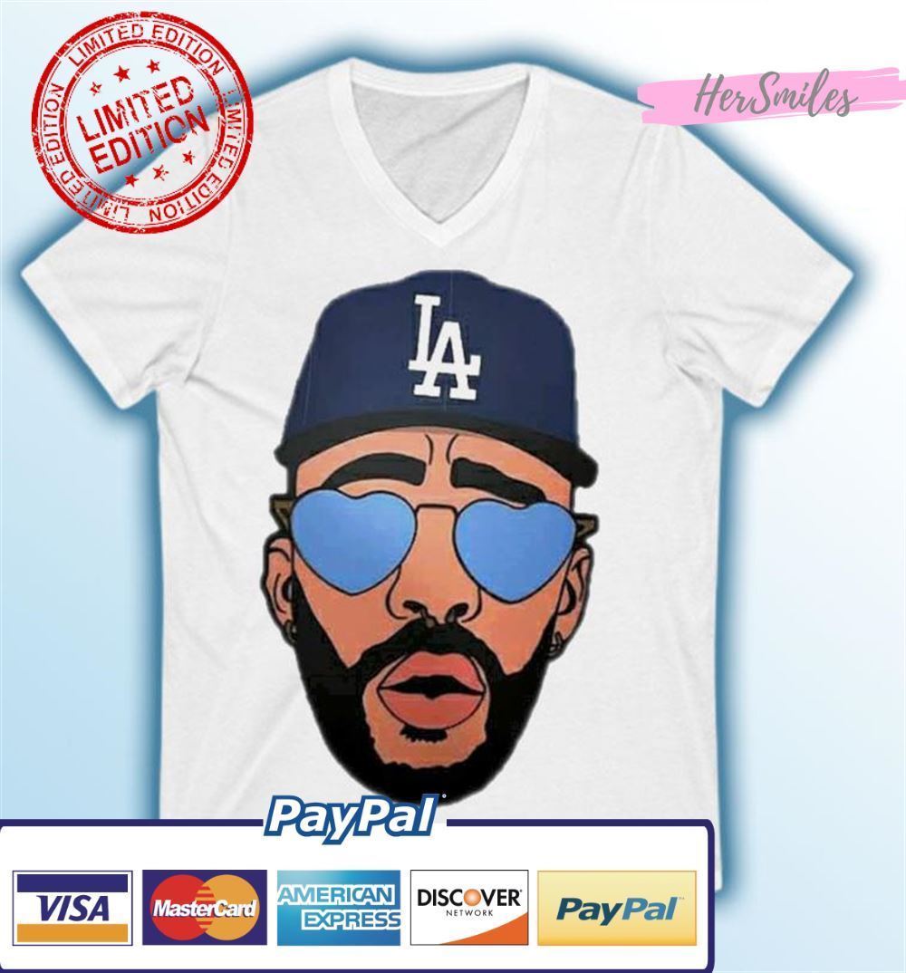 Los Angeles Dodgers Bad Bunny 22 Baseball Jersey - LIMITED EDITION