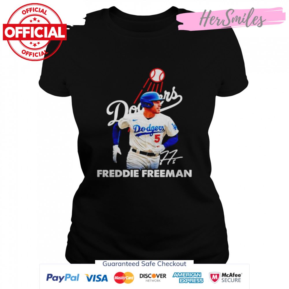 Los Angeles Dodgers Freddie Freeman signature shirt