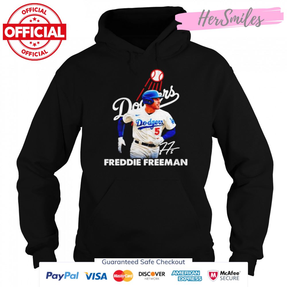 Los Angeles Dodgers Freddie Freeman signature shirt