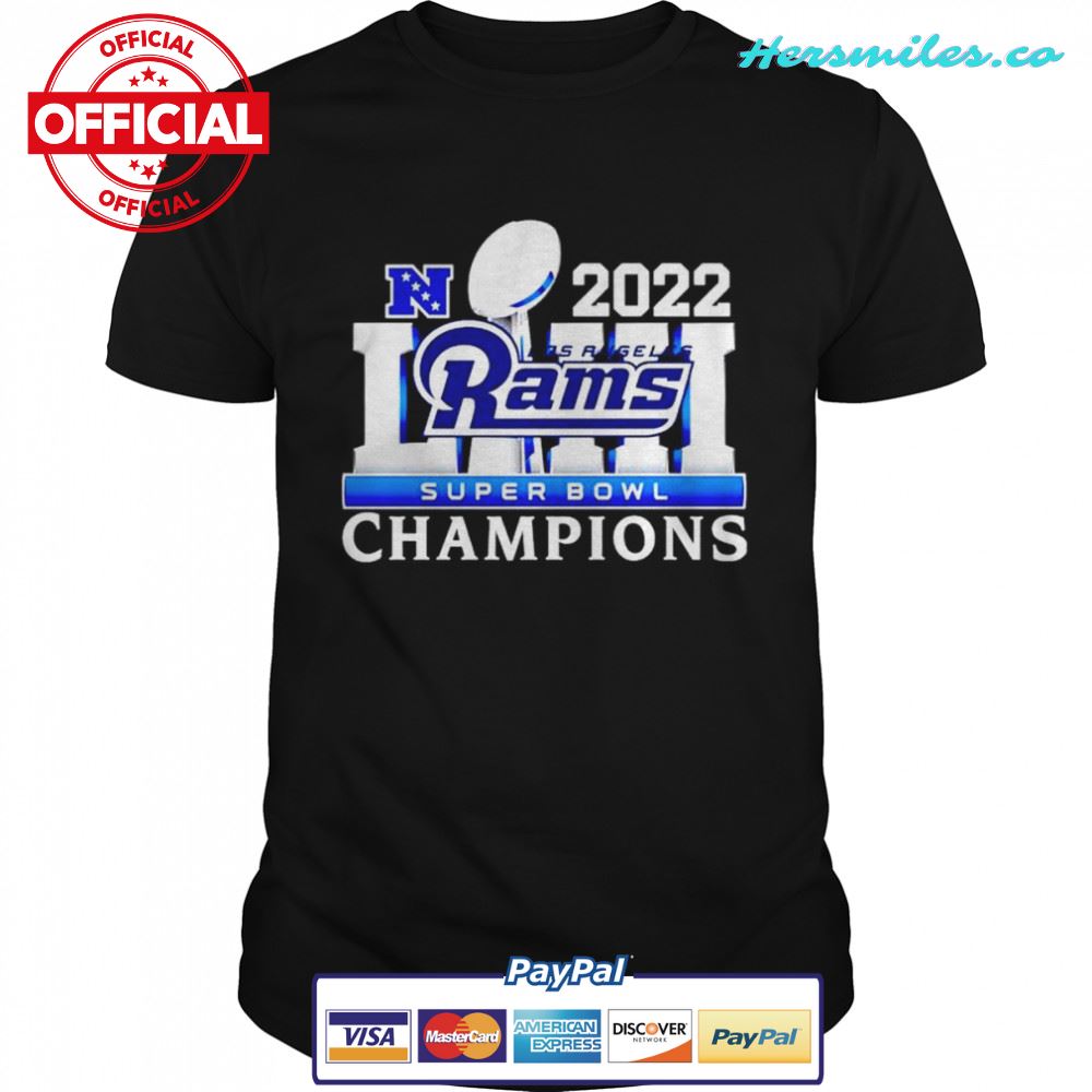 Los Angeles Rams 2022 Champions shirt