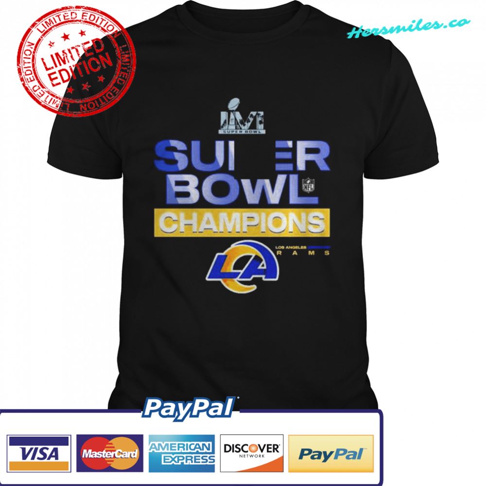 Los Angeles Rams Lvi Super Bowl Champions T-Shirt
