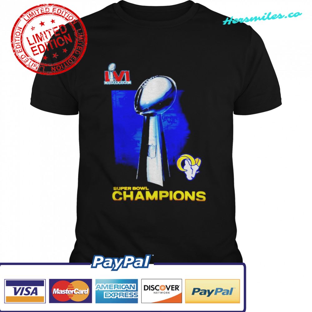 Los Angeles Rams Nike Super Bowl LVI Champions shirt