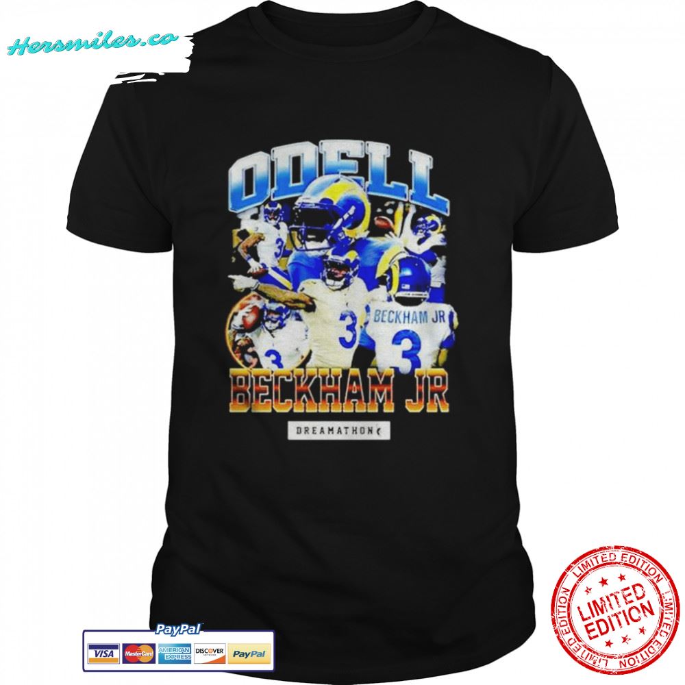 Los Angeles Rams Odell Beckham Jr dreamathon MVP shirt