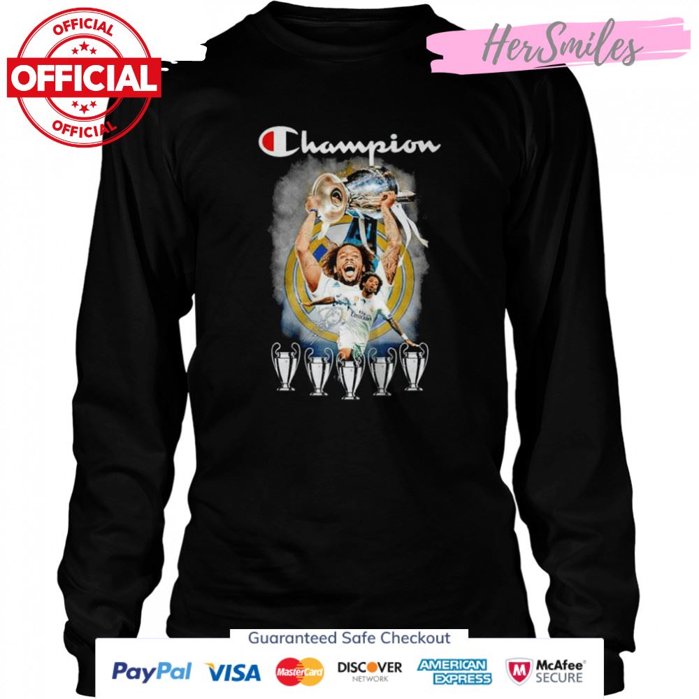 Marcelo Vieira Champion signature shirt Marcelo Vieira Champion signature shirt