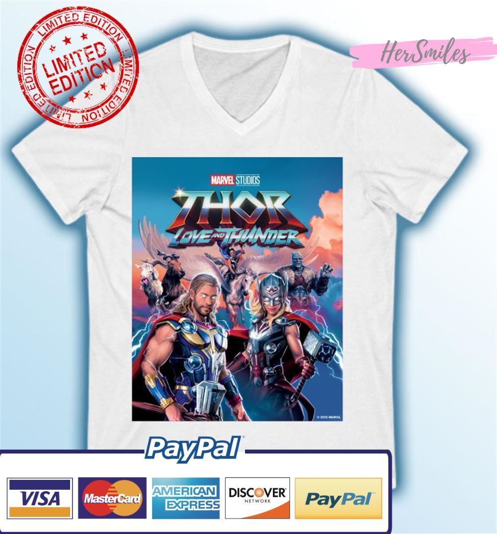 Marvel Studios Thor Love And Thunder Comic Posters Classic T-Shirt