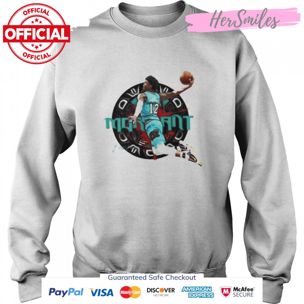Memphis Grizzlies Ja Morant jumping signature shirt Memphis Grizzlies Ja Morant jumping signature shirt