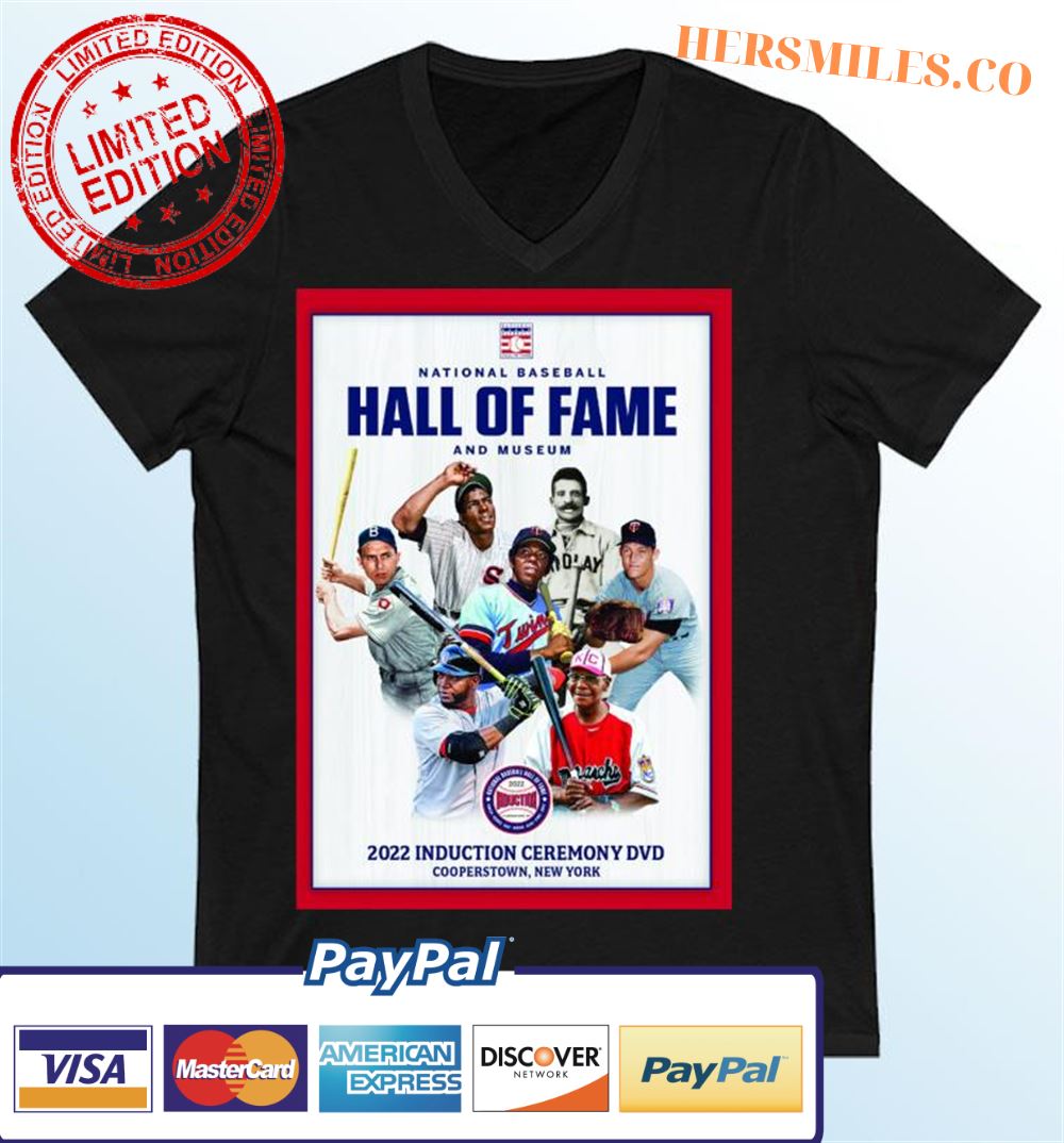 National Baseball Hall Of Fame And Museum 2022 Induction Ceremony DVD Classic T-Shirt