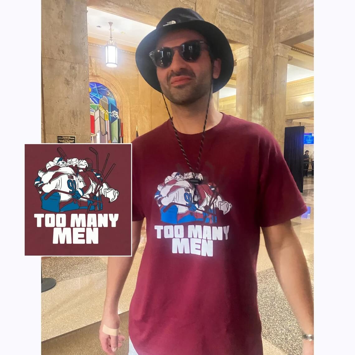 Too Many Men T Shirt