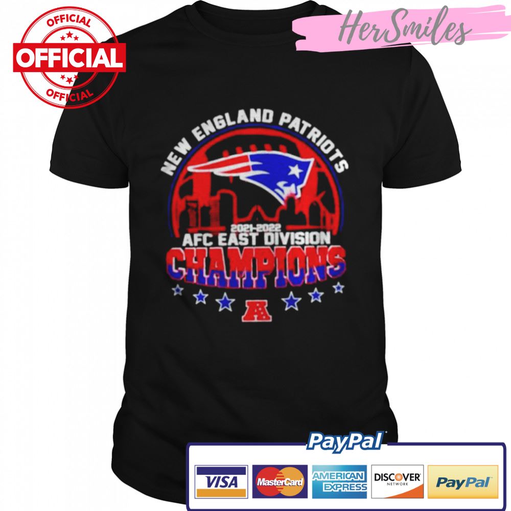 New England Patriots 2022 AFC East Division Champions Shirt