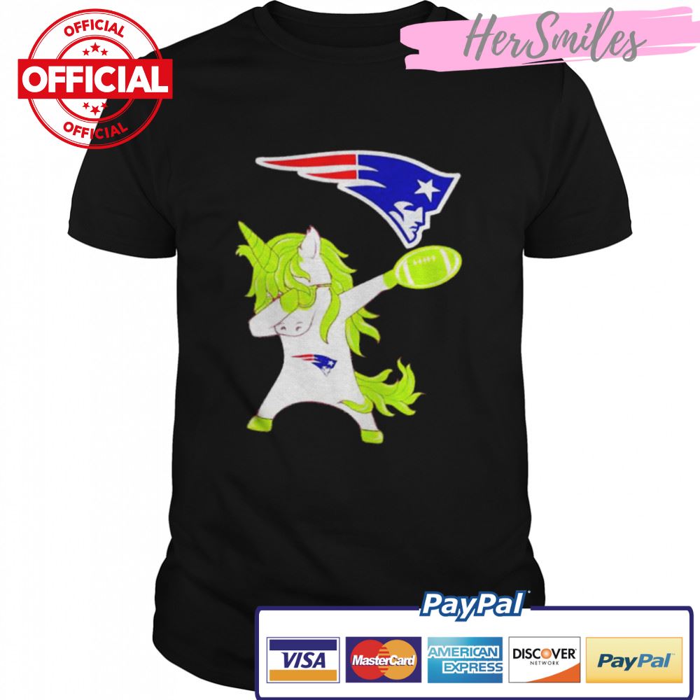 New England Patriots unicorn dabbing St Patrick’s day shirt