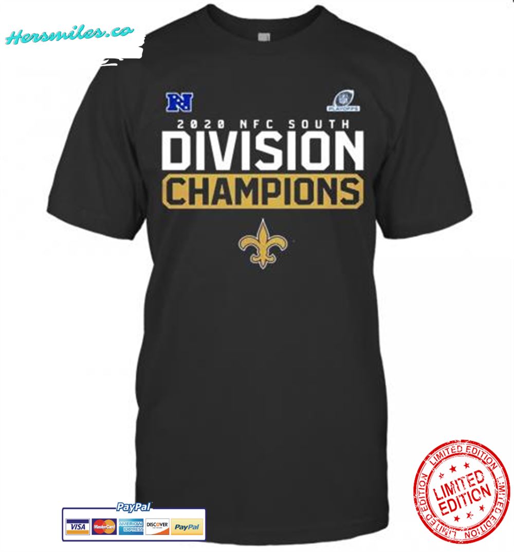 New Orleans Saints Are The NFC North Division Champions 2021 T-Shirt