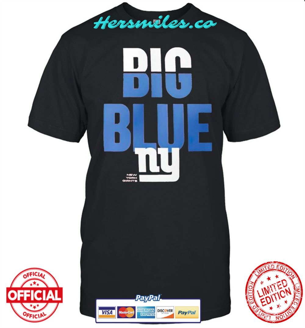 New York Giants Nike big blue NY Unisex T-Shirt