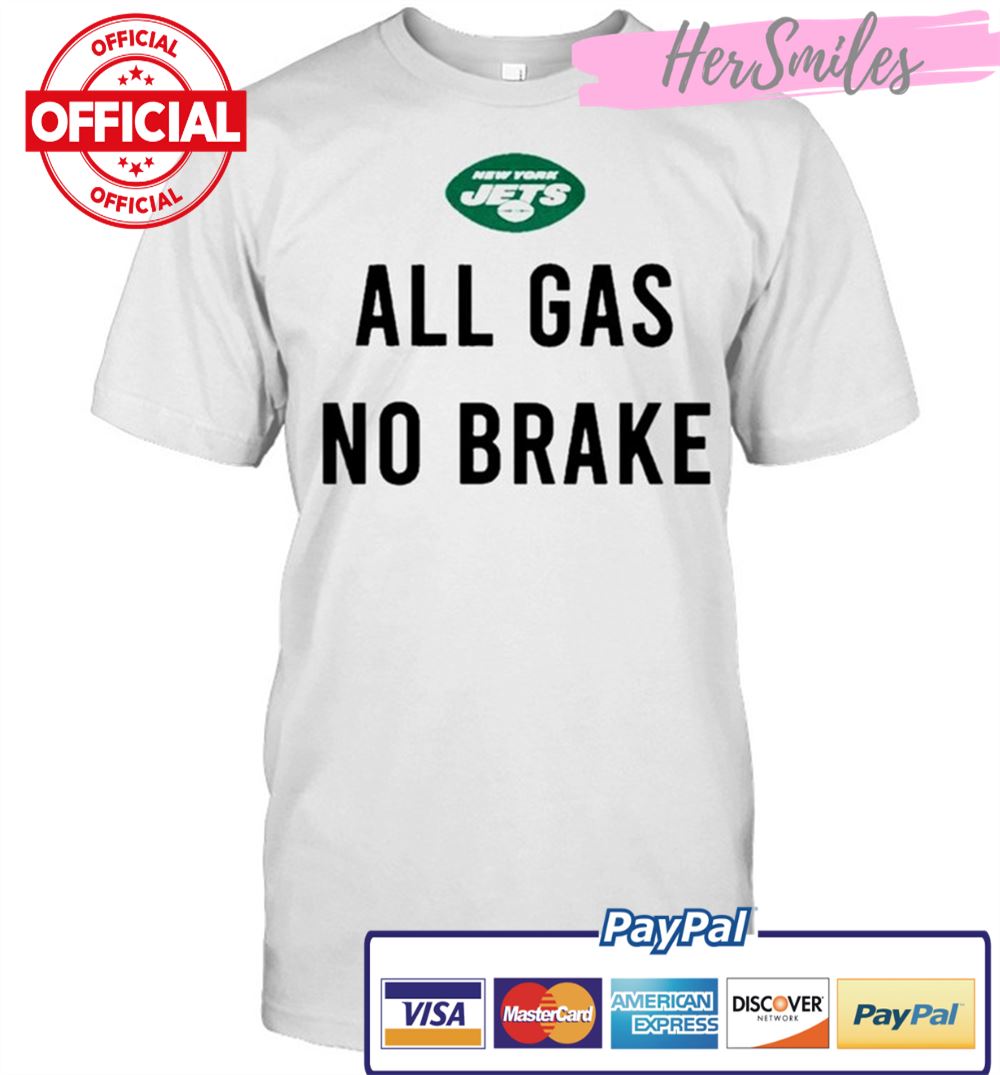 New York Jets All Gas No Brake Shirt