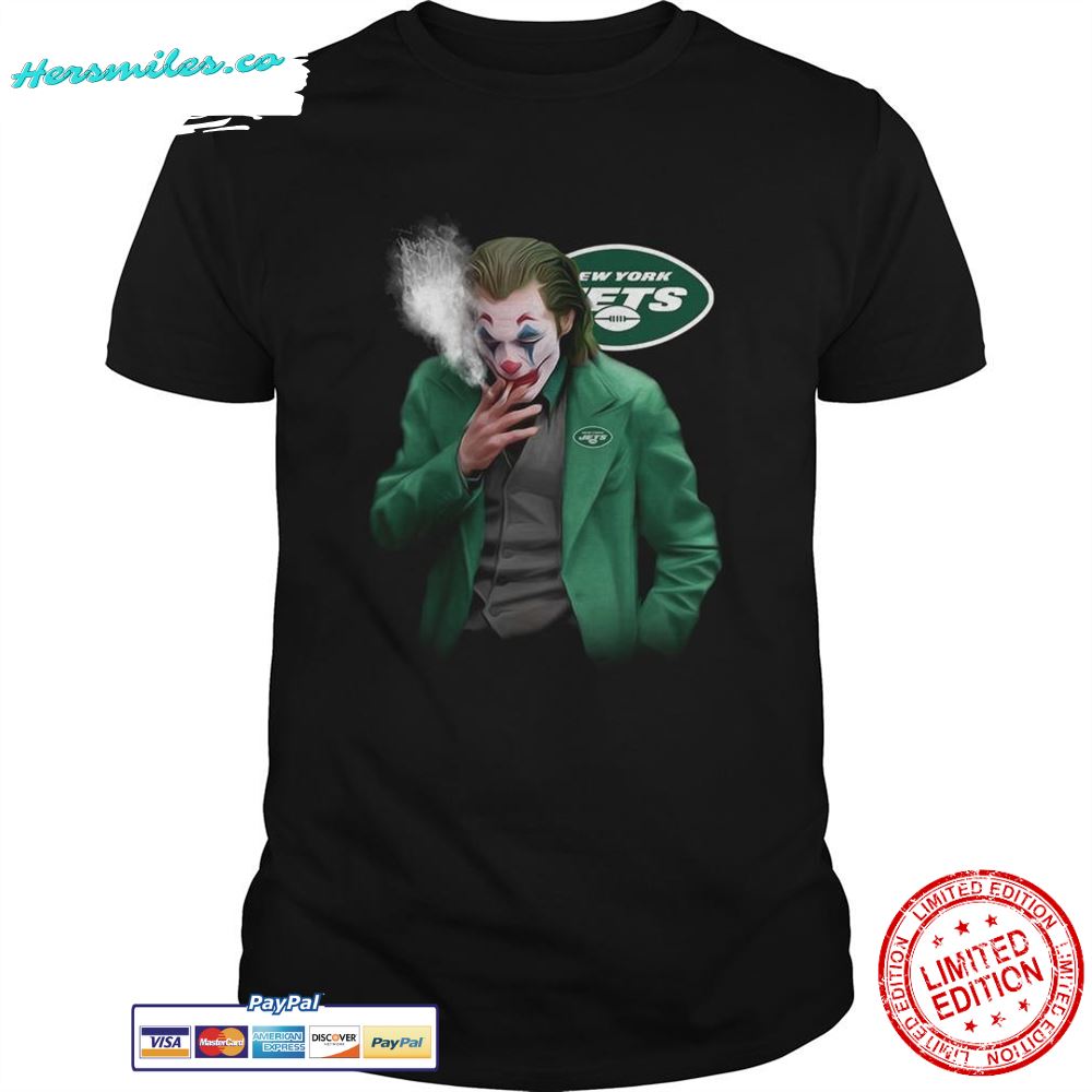 New York Jets Joker smoking shirt