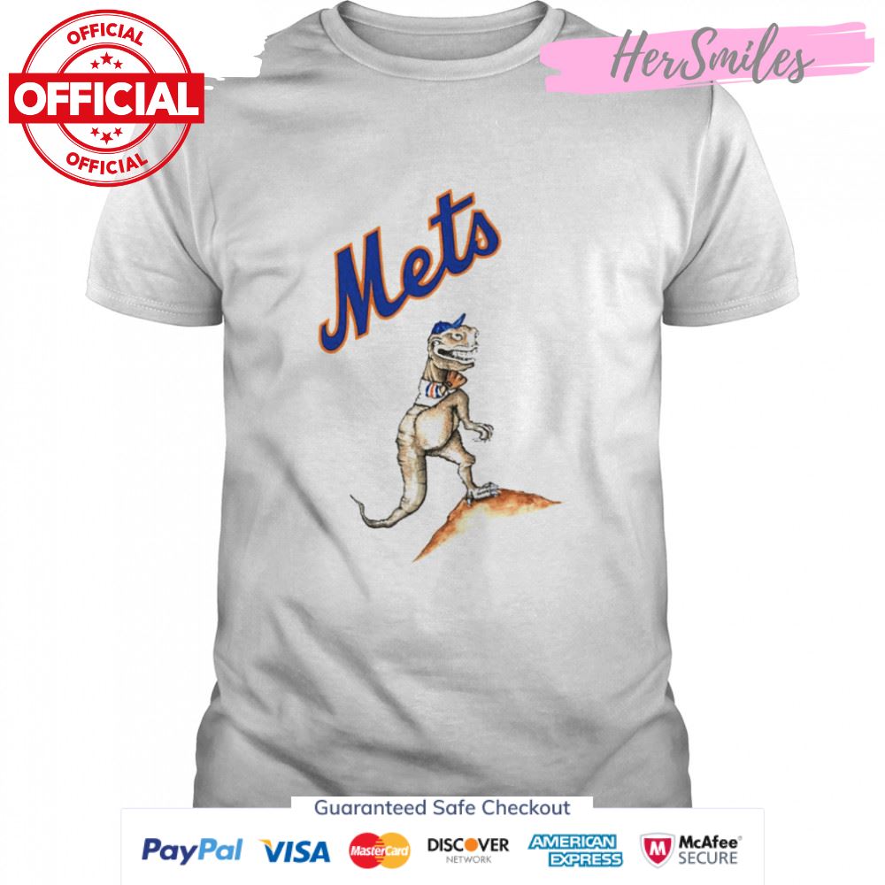 New York Mets T-Rex logo T-shirt