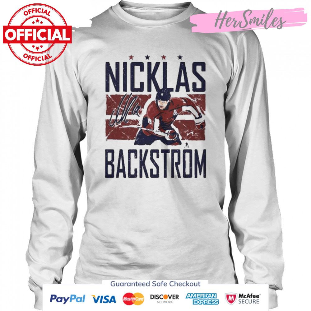 Nicklas Backstrom Bars Signature T-Shirt Nicklas Backstrom Bars Signature T-Shirt
