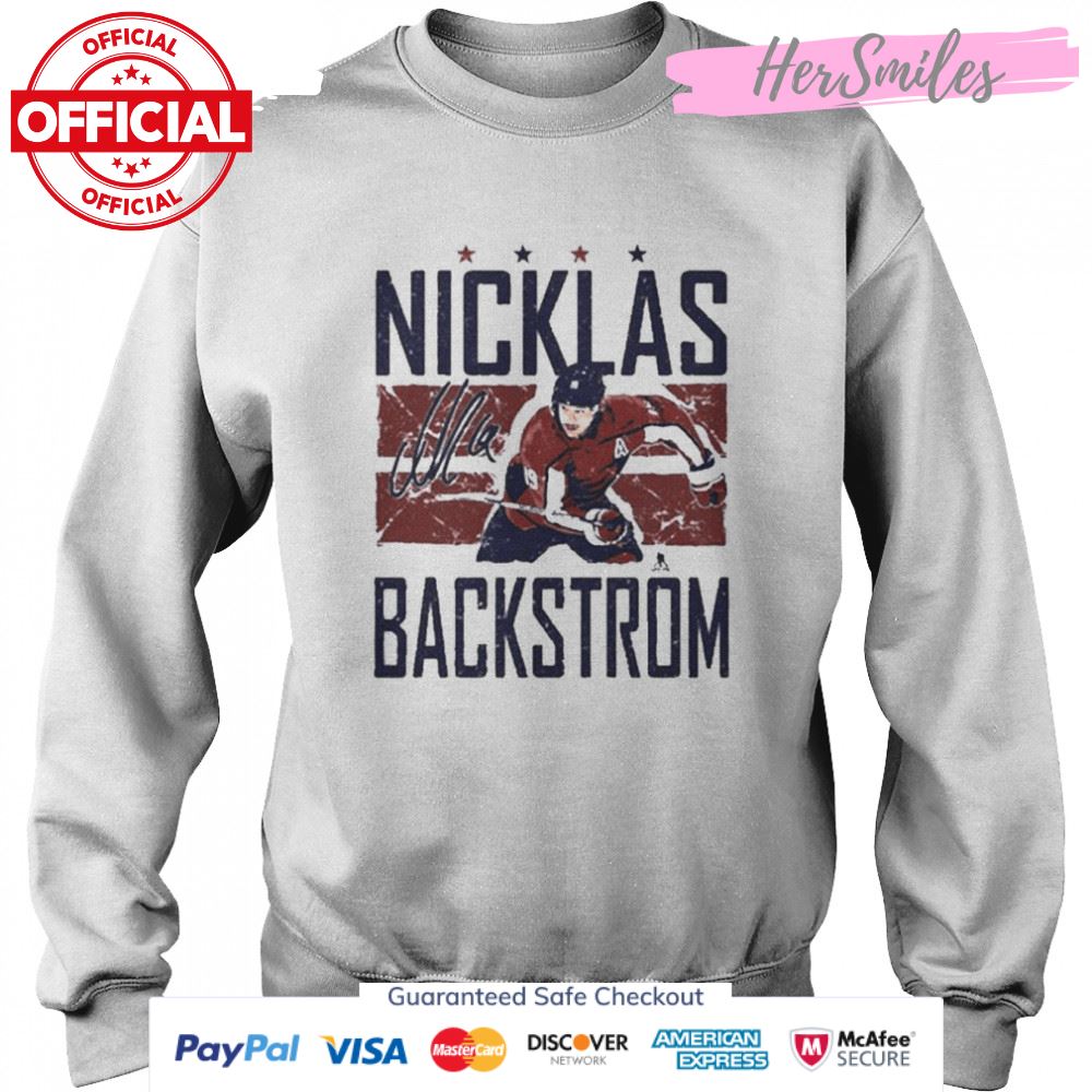 Nicklas Backstrom Bars Signature T-Shirt Nicklas Backstrom Bars Signature T-Shirt
