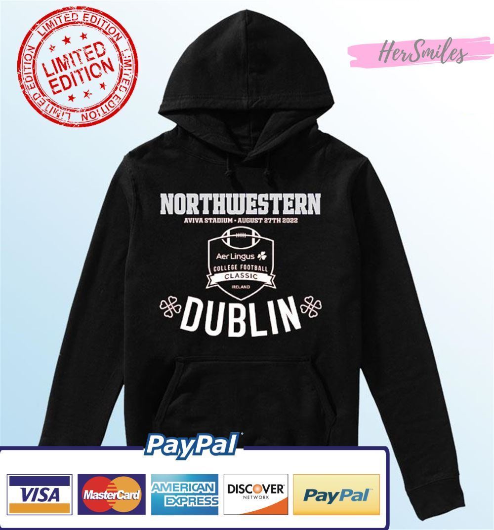 Northwestern Dublin Ireland Game 2022 Classic T-Shirt