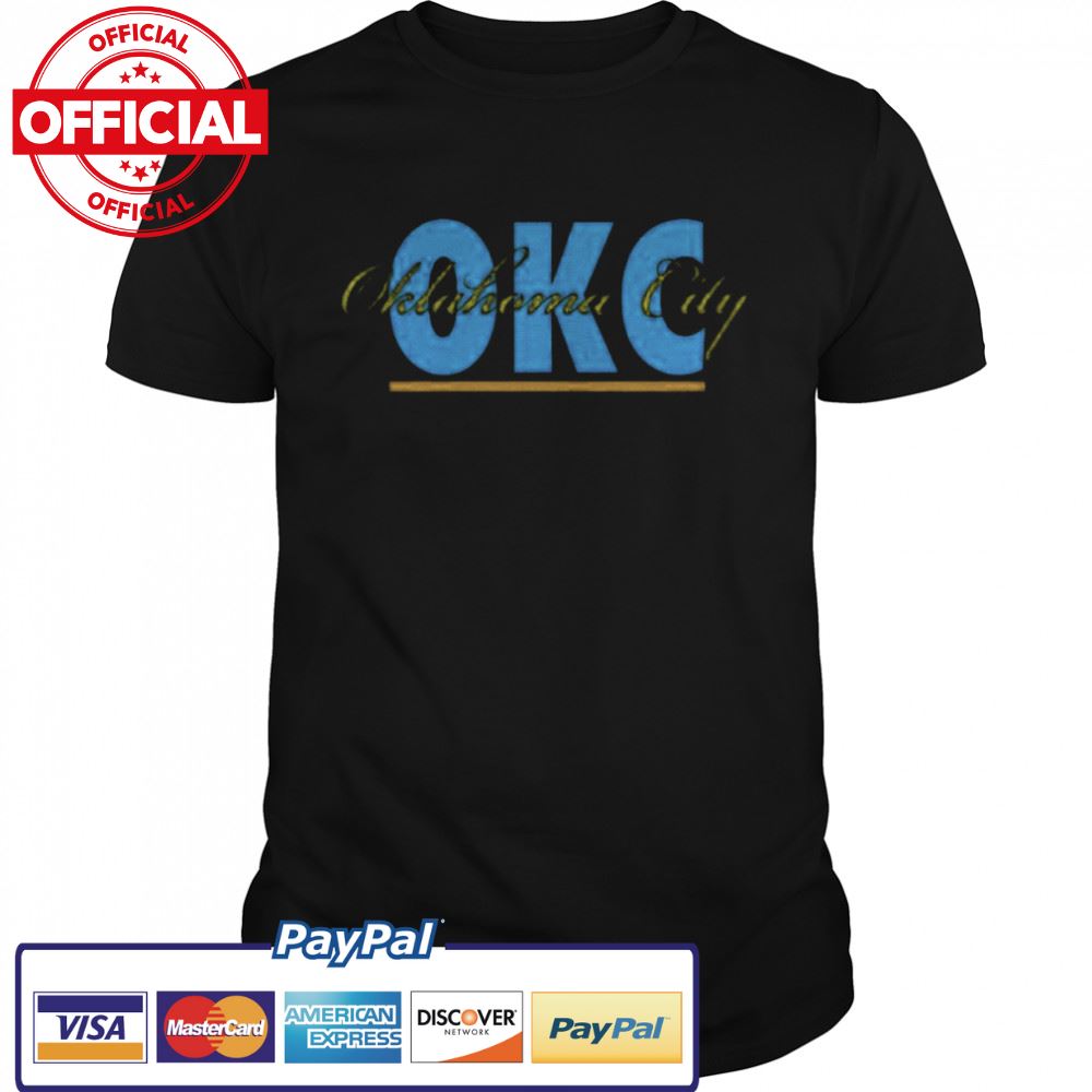 Okc Signature Sweatshirt Oklahoma City Retro Style shirt