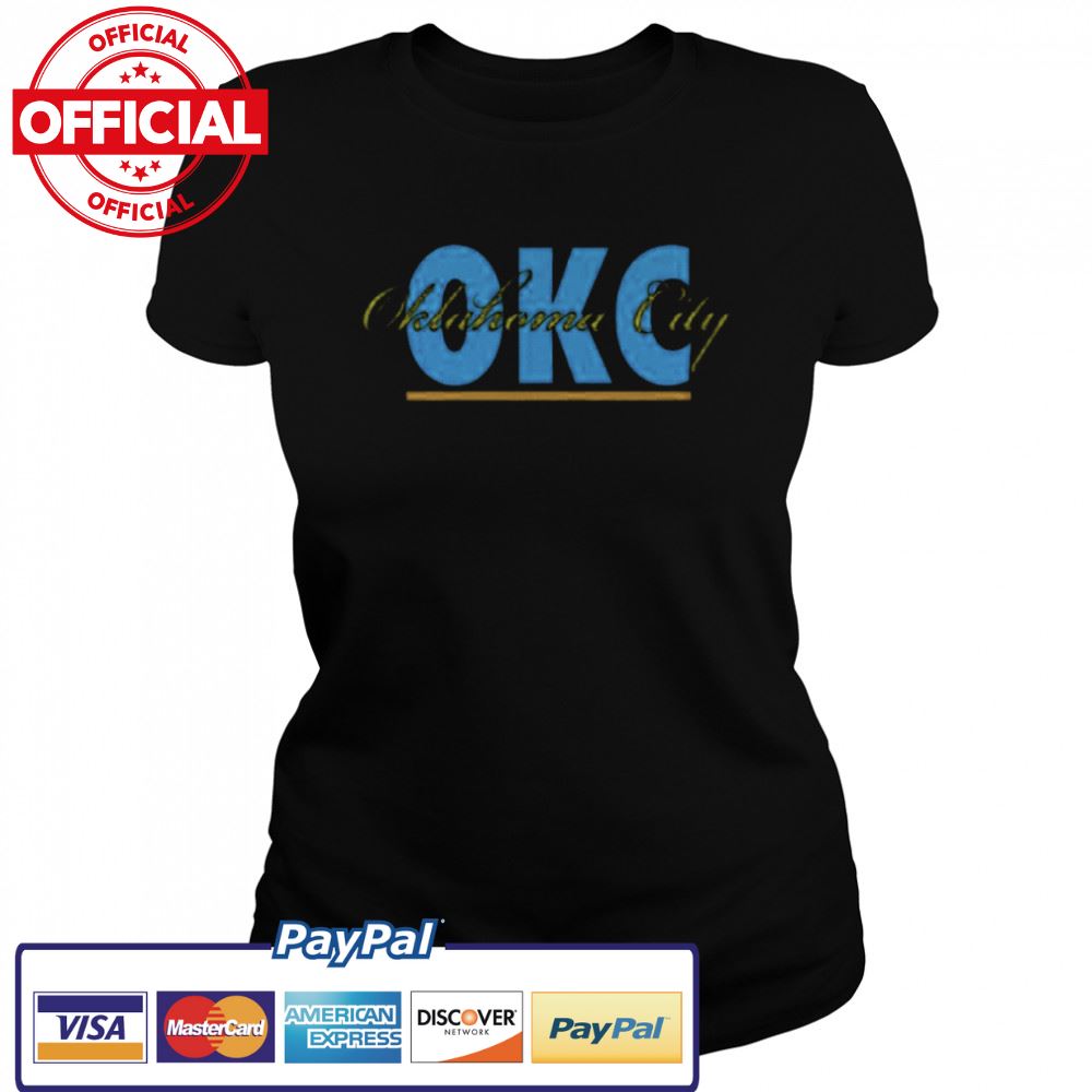 Okc Signature Sweatshirt Oklahoma City Retro Style shirt