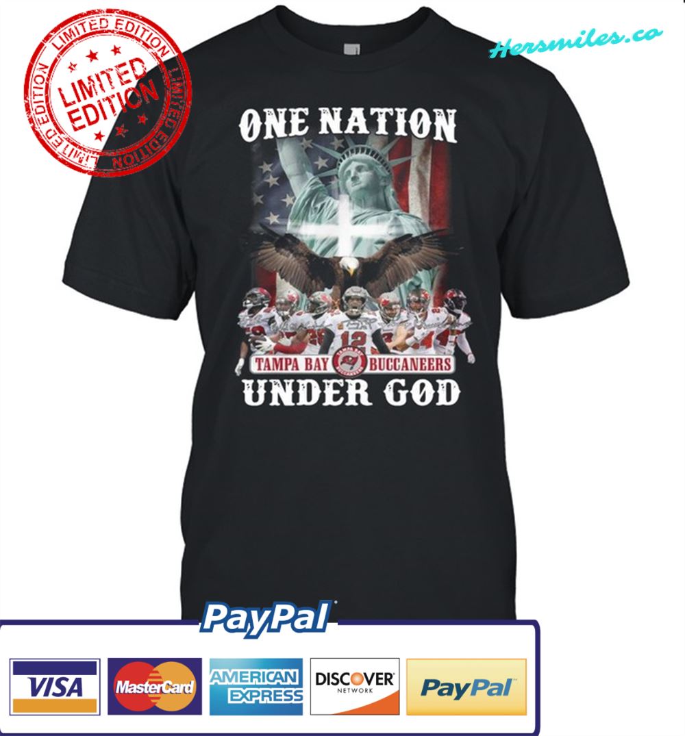 One Nation Tampa Bay Buccaneers Under God 2021 shirt