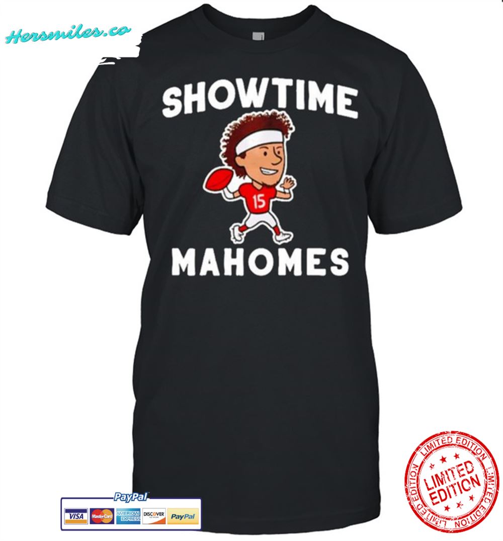 Patrick Mahomes Showtime Kids Kansas City Chiefs shirt