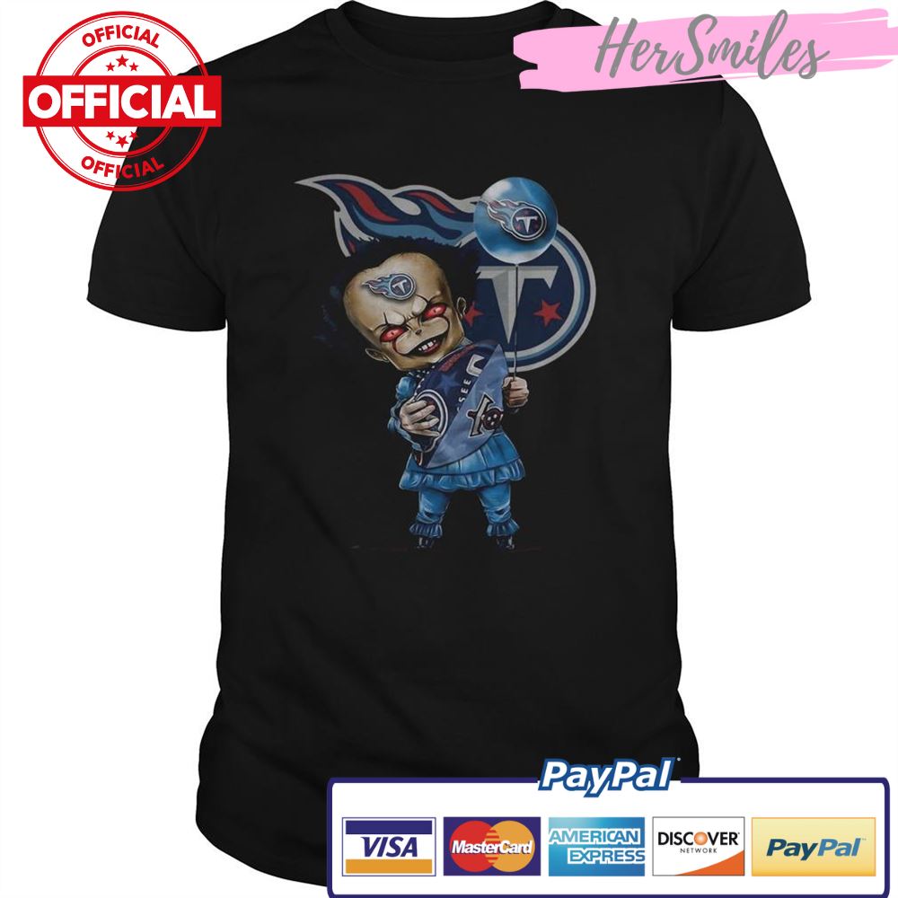 Pennywise hugging Tennessee Titans shirt